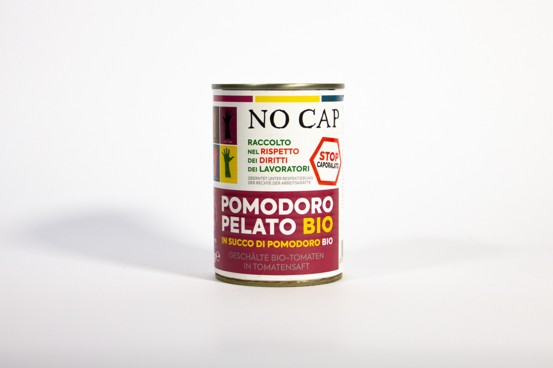NO CAP – Pomodori pelati interi - 24 x 400g